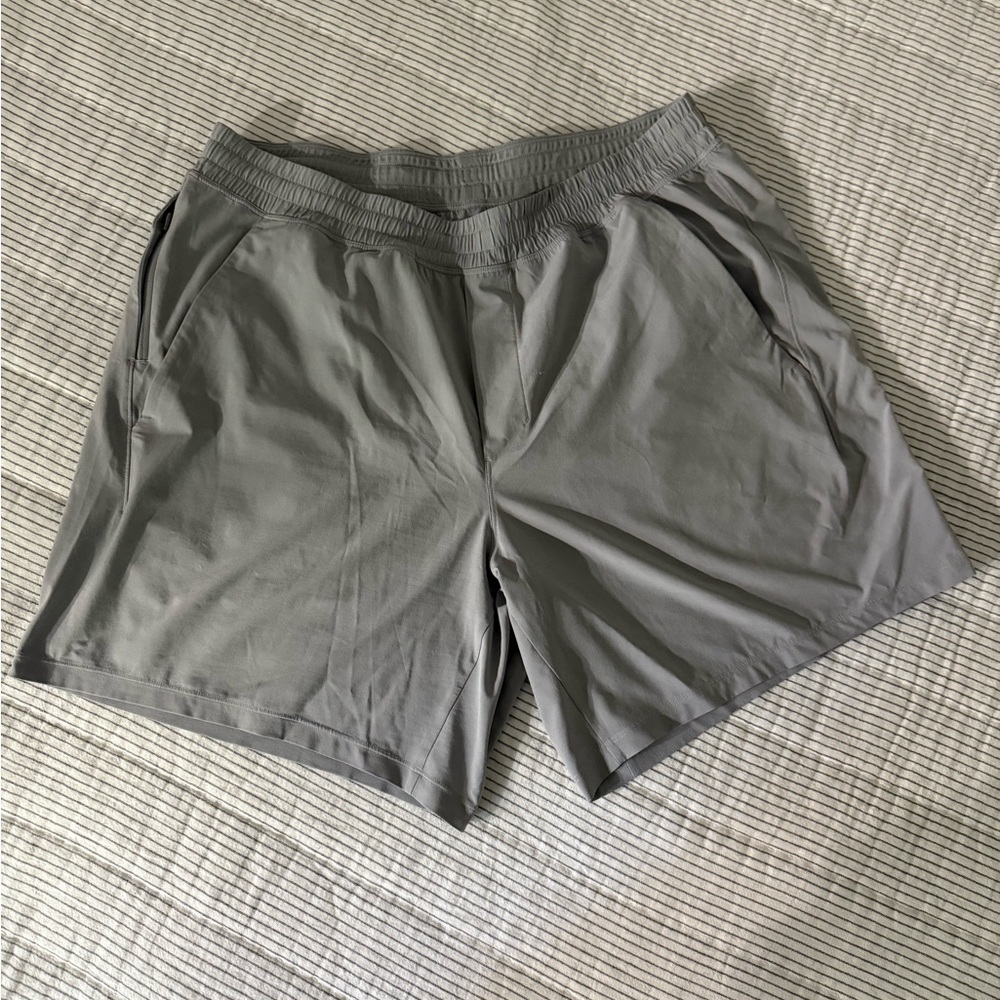 Lululemon Light Gray Men's Athletic Shorts